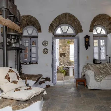 Traditional Tinos Olive Mill House *